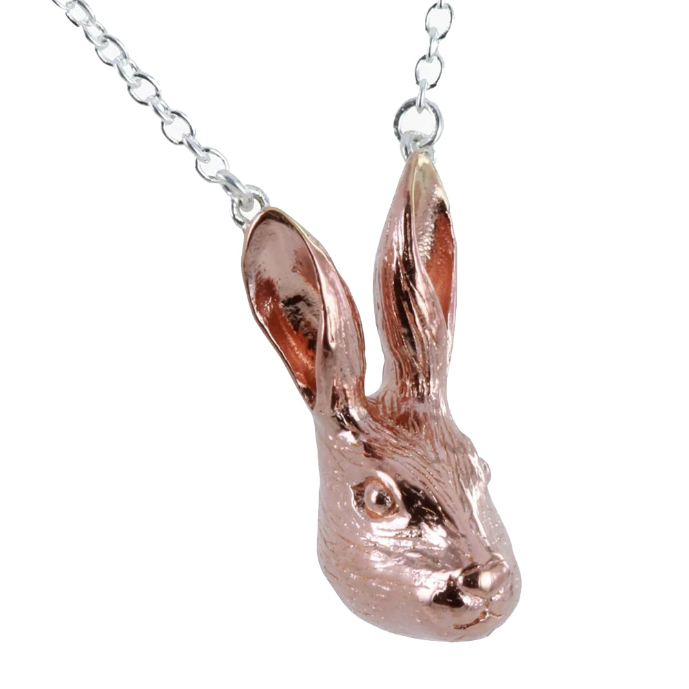 Reeves & Reeves Silver Hare Necklace BB94