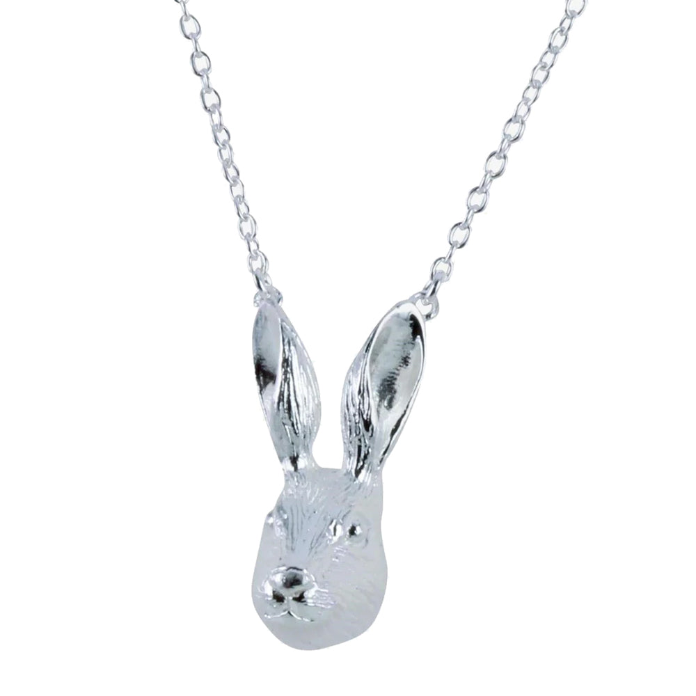 Reeves & Reeves Silver Hare Necklace BB94
