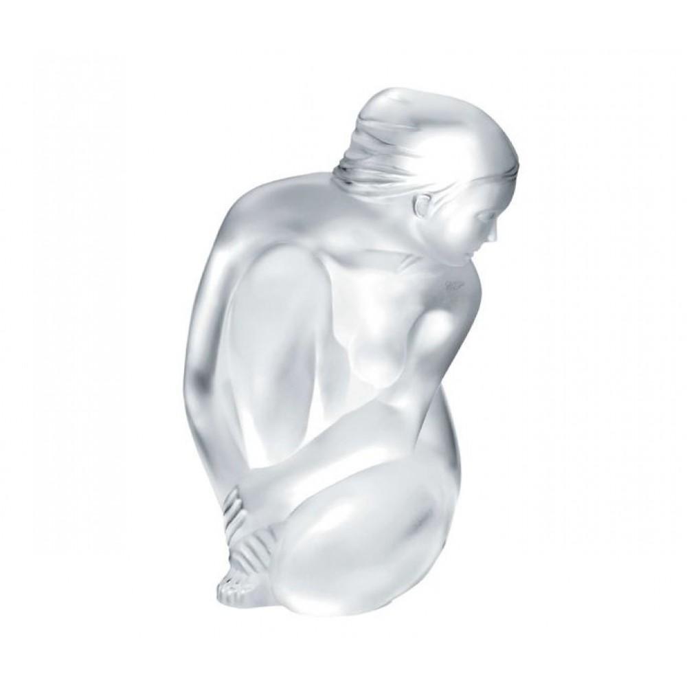 Lalique Venus Small Nude Sculpture - Clear Crystal 1194300 | Gold