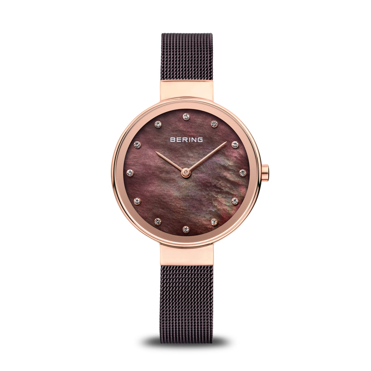 Bering ladies clearance mesh bracelet watch