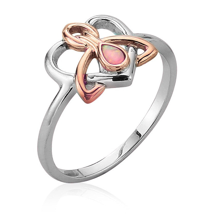 Clogau Dwynwen Opal Ring 3SDWR