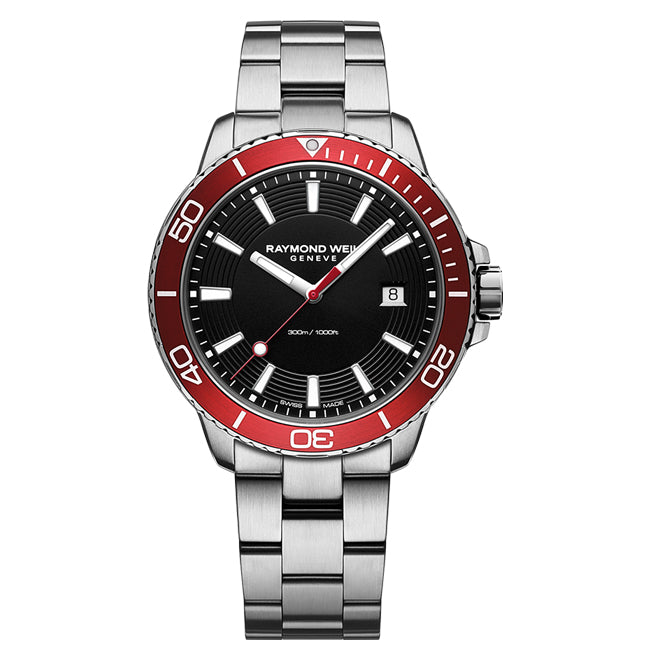 Raymond weil tango men's stainless steel bracelet on sale watch