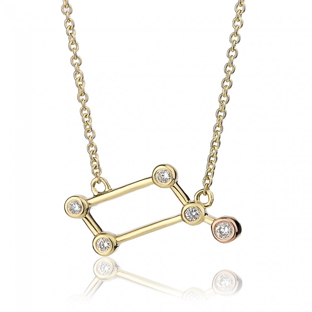 Clogau Lyra Constellation Diamond Necklace- LYN