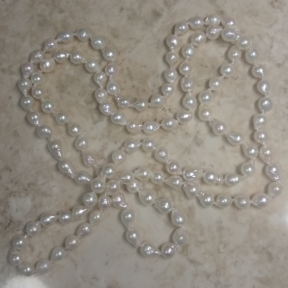 Rope on sale length pearls