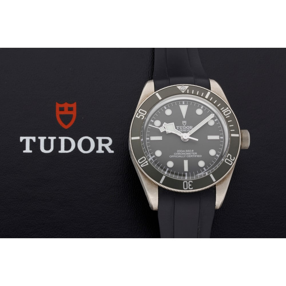Pre-owned Tudor Black Bay 925 Silver Watch, 79010SG Box and Papers 2021