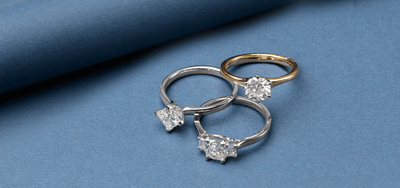 Ladies Engagement Rings - GoldArts