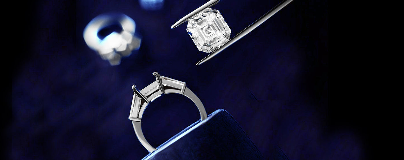 Choosing a Diamond for a bespoke engagement ring
