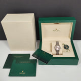 Pre-Owned Rolex Datejust 279174 2021 28mm Pink Dial Watch