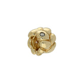 Pre-loved Pandora 14ct Yellow Gold Leaf Spacer Charm
