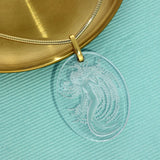 Pre-loved Lalique Crystal Naiade Pendant - Discontinued