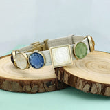 Pre-loved Lalique Charm Crystal and Leather Bracelet - Discontinued