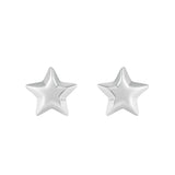 886 The Royal Mint - 886 Shooting Star Small Stud Earrings in Sterling Silver