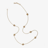 886 The Royal Mint - 886 18' Tutamen Knot Necklace in 9ct Yellow Gold