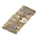 Vintage 1970's 9ct Yellow Gold 12 Row Gate Bracelet with Heart Padlock