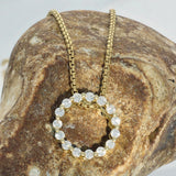 18ct Yellow Gold 0.40ct Diamond Small Circle Of Life Pendant