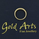 18ct Yellow Gold 0.33ct Diamond Channel Set Half Eternity Ring