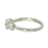 18ct White Gold 1.29ct Laboratory-Grown Diamond Round Trilogy Ring