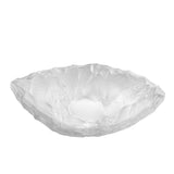 Lalique Silex Bowl, Small Size Clear Crystal 10847300