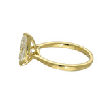 18ct Yellow Gold Laboratory-Grown 1.55ct Pear Shape Diamond Solitaire Ring