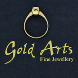 Pre-owned 14ct Yellow Gold 0.65ct Emerald Ring