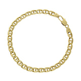 Pre-loved 18ct Yellow Gold Anchor Link Bracelet 9g
