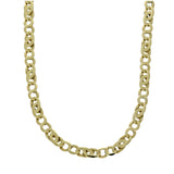 Pre-owned Millennium Hallmark 9ct Yellow Gold 19" Infinity & Anchor Chain 13.5g