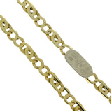 Pre-owned Millennium Hallmark 9ct Yellow Gold 19" Infinity & Anchor Chain 13.5g