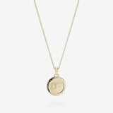 886 The Royal Mint - 886 Caustic Cancer Pendant with 18' Chain in 9ct Yellow Gold