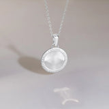 886 The Royal Mint - 886 Caustic Gemini Pendant with 18' Chain in Sterling Silver
