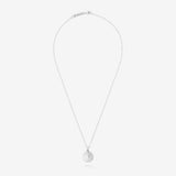 886 The Royal Mint - 886 Horseshoe Caustic Pendant with 18' Chain in Sterling Silver