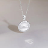 886 The Royal Mint - 886 Caustic Libra Pendant with 18' Chain in Sterling Silver