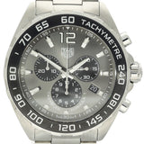 Pre-owned Tag Heuer F1 CAZ1011 Grey Dial Quartz 43mm Watch