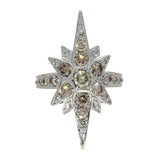 Pre-owned 18ct White Gold 1.25ct Cinnamon Diamond North Star Ring