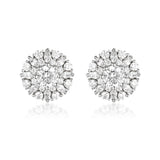Georgini Summer Sorbet Berry Bloom Earrings Silver IE1011W
