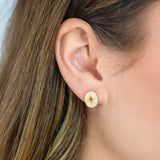 Georgini A Christmas Journey Follow The Star Earrings Gold Plated IE1097G