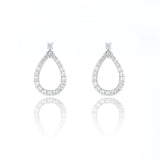 Georgini Goddess Freya Cubic Zirconia Earrings Silver IE1117W