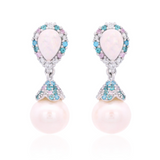 Georgini Wisteria Created Opal Cascade Earrings IE1175W