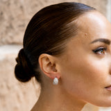 Georgini Sydney Soirée Double Bay Hoop Earrings Silver IE1179W