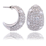 Georgini Sydney Soirée Double Bay Hoop Earrings Silver IE1179W
