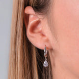 Georgini Pia Hoop Earrings Silver IE935W