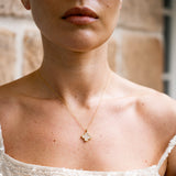 Georgini Sydney Soirée Fairwater Mother of Pearl Necklace Gold Plated IP1187G