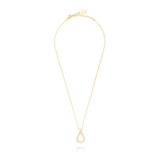 Georgini Goddess Freya Cubic Zirconia Necklace Gold Plated IP901JG