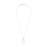 Georgini Goddess Freya Cubic Zirconia Necklace Silver IP901W
