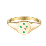 Georgini Southern Cross Ring Gold Plated Silver IR499G