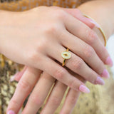 Georgini A Christmas Journey Follow The Star Ring Gold Plated IR516G