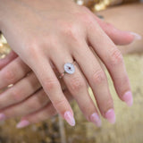 Georgini A Christmas Journey Follow The Star Ring Silver IR516W