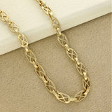 Pre-owned 9ct Yellow Gold 19.5' Fancy Link Chain 23g