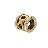 Pre-loved Pandora 14ct Yellow Gold Cut Out Tube Charm