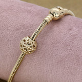 Pre-loved Pandora 14ct Yellow Gold Gilded Cage Charm