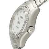 Pre-Owned Ebel Classic Wave MOP Diamond dial and Bezel 9200F2S Watch